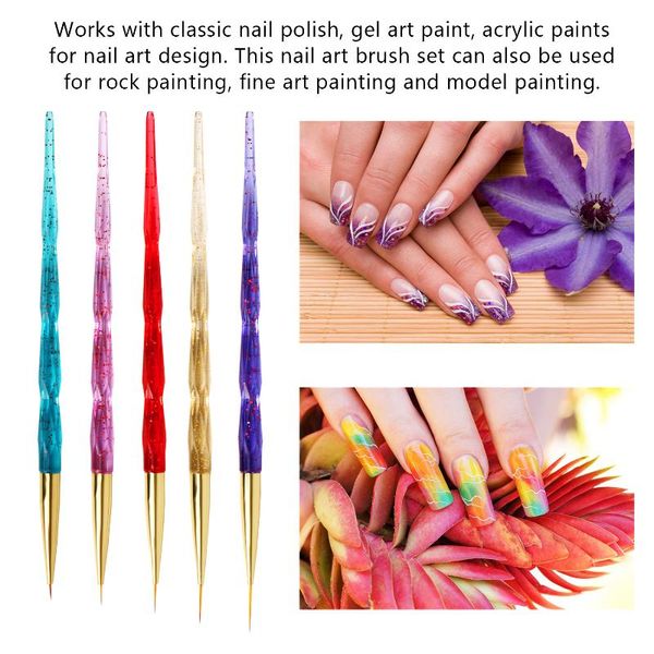 5 шт nail art liner кисти чередование кисти для ногтей расставить картины pen set, Yellow
5 шт nail art liner кисти чередование кисти для ногтей расставить картины pen set, Yellow