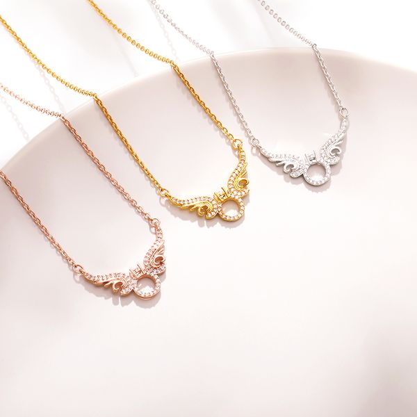 krystal wings pendants necklace with crown gold necklace sweater chain jewelry gift for lovers bff, Silver
krystal wings pendants necklace with crown gold necklace sweater chain jewelry gift for lovers bff, Silver