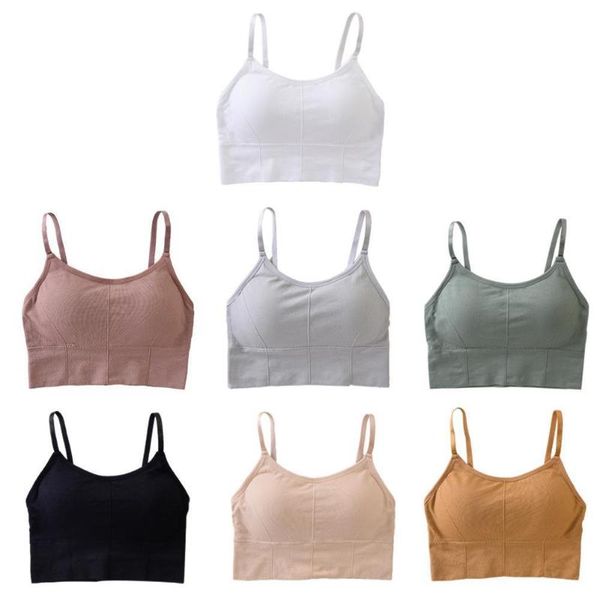adjustable shoulder strap threaded tube with chest shockproof breathable pad fitness vest bra women, Black;white
adjustable shoulder strap threaded tube with chest shockproof breathable pad fitness vest bra women, Black;white