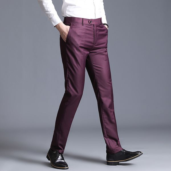 pure color men's dress pants size 29-38 wedding party trousers black blue red gray blue male pant 2019 new, White;black
pure color men's dress pants size 29-38 wedding party trousers black blue red gray blue male pant 2019 new, White;black