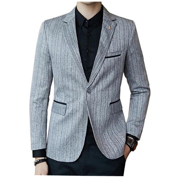 fashion brand blazer jacket mens single button slim fit suit coat casual black dress jacket party men clothes plus size 5xl 4xl, White;black
fashion brand blazer jacket mens single button slim fit suit coat casual black dress jacket party men clothes plus size 5xl 4xl, White;black