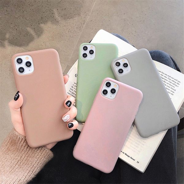 simple plain candy color soft silicone tpu matte phone case for iphone 11 pro max x xr xs max x 8 7 6 6s plus se 2020 back cover
simple plain candy color soft silicone tpu matte phone case for iphone 11 pro max x xr xs max x 8 7 6 6s plus se 2020 back cover