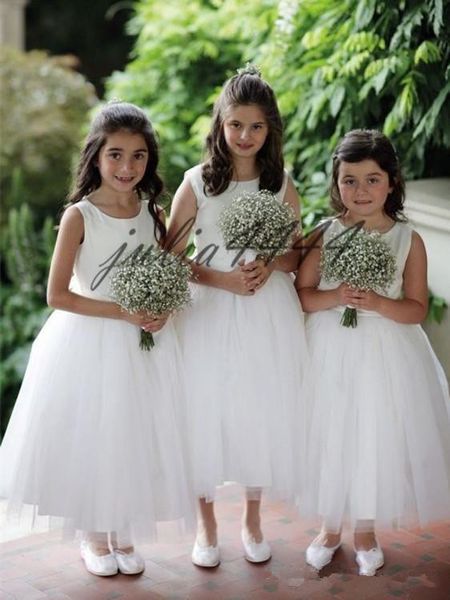 white a line stain flower girls dresses for wedding jewel sleeveless tulle kid' communion gowns long child prom gowns b116, White;blue
white a line stain flower girls dresses for wedding jewel sleeveless tulle kid' communion gowns long child prom gowns b116, White;blue
