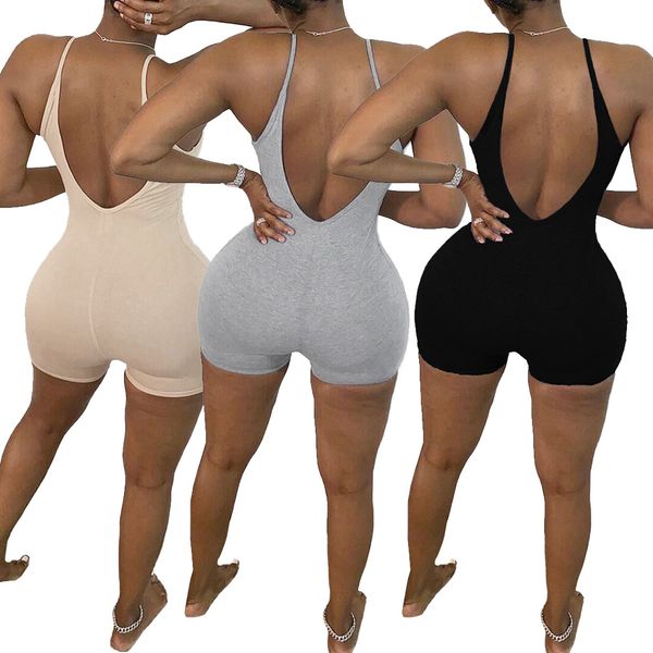 women's casual one piece outfits sleeveless backless bodycon short tracksuits party club fashion short jumpsuits, Black;white
women's casual one piece outfits sleeveless backless bodycon short tracksuits party club fashion short jumpsuits, Black;white