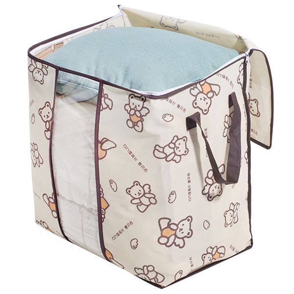 4pcs foldable storage bag organizers, waterproof anti-mold moisture proof clothes storage for blanket comforter bedding, closet
4pcs foldable storage bag organizers, waterproof anti-mold moisture proof clothes storage for blanket comforter bedding, closet