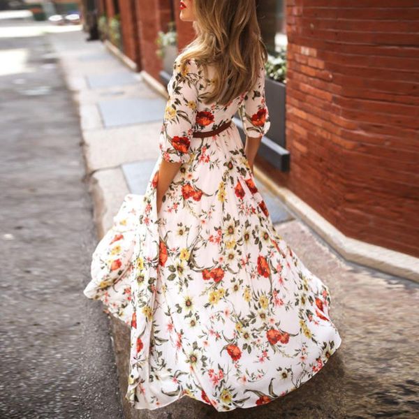 fashion dresses 2020 printed dress maxi skirt women casual half sleeve boho dresses swing floral-printed holiday maxi, Black;gray
fashion dresses 2020 printed dress maxi skirt women casual half sleeve boho dresses swing floral-printed holiday maxi, Black;gray