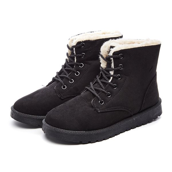 2019 fashion snow boots women shoes new women winter boots warm fur ankle for winter shoes size 35-40, Black
2019 fashion snow boots women shoes new women winter boots warm fur ankle for winter shoes size 35-40, Black