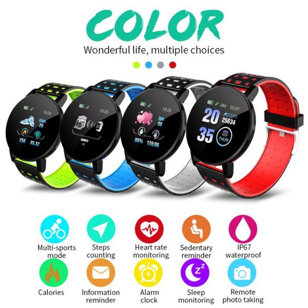 latest 119 plus smart wristbands blood pressure heart rate monitor fitness tracker smart bracelet waterproof remote camera smart watch
latest 119 plus smart wristbands blood pressure heart rate monitor fitness tracker smart bracelet waterproof remote camera smart watch
