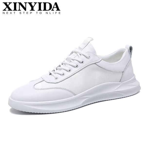 summer genuine leather men trainers shoes lace up breathable casual sneakers fashion white men skateboard shoes size 38-44, Black
summer genuine leather men trainers shoes lace up breathable casual sneakers fashion white men skateboard shoes size 38-44, Black