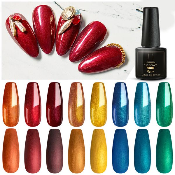 mtssii 6ml metal mirror color uv gel nail polish for manicure semi permanent uv led gel varnish soak off nail art polish, Red;pink
mtssii 6ml metal mirror color uv gel nail polish for manicure semi permanent uv led gel varnish soak off nail art polish, Red;pink