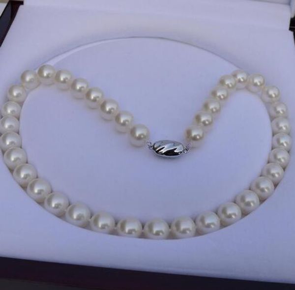 bien, natural de la joyerÃa de la perla 11-12mm redondo luz muy brillante collar de perlas 18 pulgadas, Silver
bien, natural de la joyerÃa de la perla 11-12mm redondo luz muy brillante collar de perlas 18 pulgadas, Silver