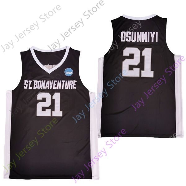 2020 new ncaa college st. bonaventure bona bonnies jerseys 21 osun osunniyi basketball jersey black all stitched, Black;red
2020 new ncaa college st. bonaventure bona bonnies jerseys 21 osun osunniyi basketball jersey black all stitched, Black;red