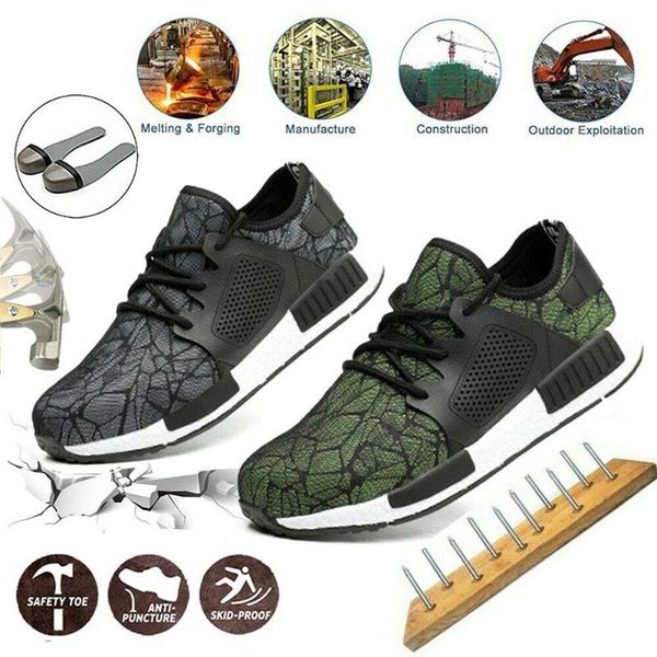 men's steel toe work safety shoes casual breathable outdoor sneakers puncture proof anti-smashing boots industrial shoes men d25
men's steel toe work safety shoes casual breathable outdoor sneakers puncture proof anti-smashing boots industrial shoes men d25