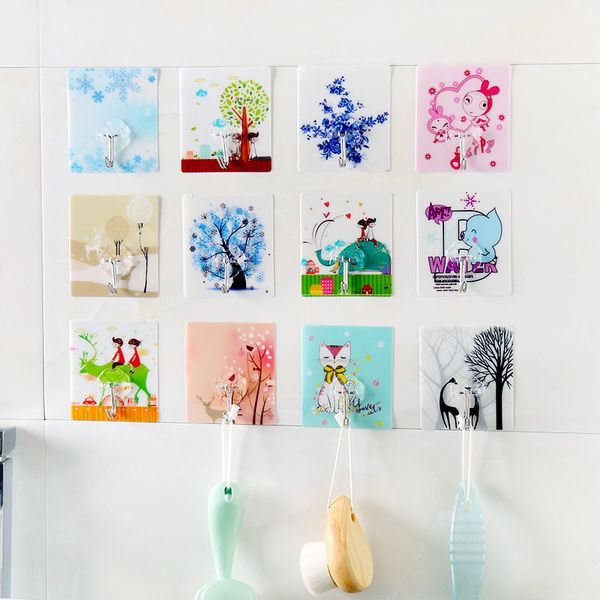 8pcs cartoon transparent strong self adhesive door wall hook towel mop handbag holder hanger for kitchen bathroom accessories
8pcs cartoon transparent strong self adhesive door wall hook towel mop handbag holder hanger for kitchen bathroom accessories