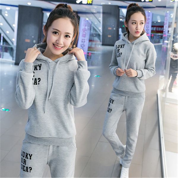 women tracksuit two piece set gym clothes for autumn winter matching sets female 2020, White;black
women tracksuit two piece set gym clothes for autumn winter matching sets female 2020, White;black