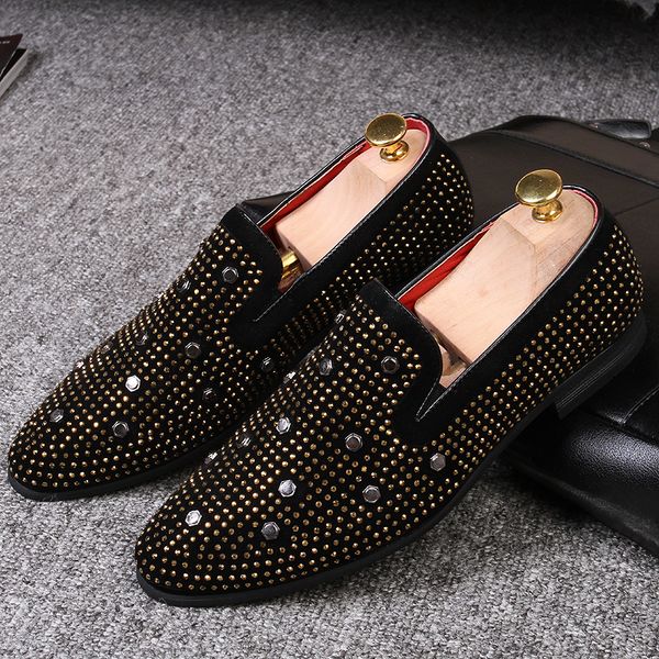 new fashion men loafers moccasins leather shoes men's slip on driving shoes outdoor moccasins men comfortable flats w5, Black
new fashion men loafers moccasins leather shoes men's slip on driving shoes outdoor moccasins men comfortable flats w5, Black