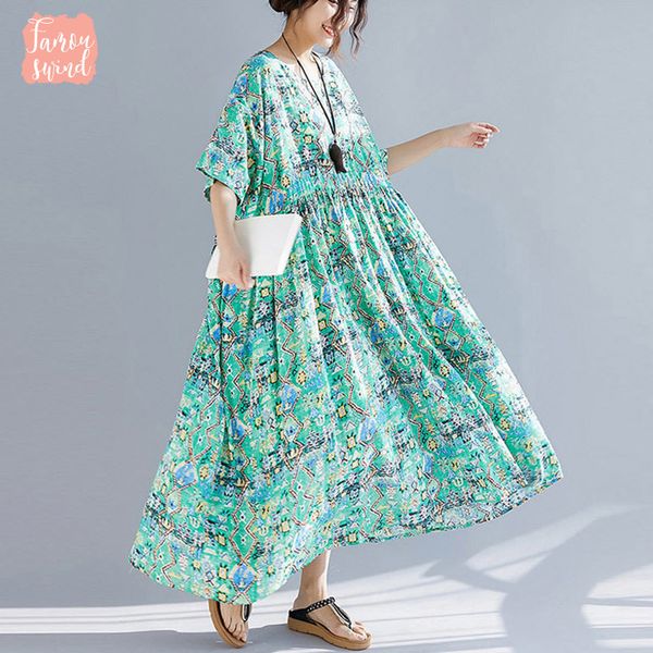 новое прибытие летнее платье печати женщины vintage sundress хлопок art maxi платье 4xl 5xl 6xl плюс размер новый длинное платье, Black;gray
новое прибытие летнее платье печати женщины vintage sundress хлопок art maxi платье 4xl 5xl 6xl плюс размер новый длинное платье, Black;gray