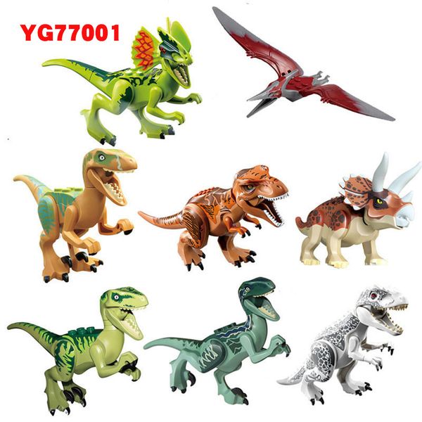 юрский динозавр тираннозавр строительный блок игрушка рисунок indoraptor pterosauria triceratop indomirus t-rex world совместимый yg77001
юрский динозавр тираннозавр строительный блок игрушка рисунок indoraptor pterosauria triceratop indomirus t-rex world совместимый yg77001