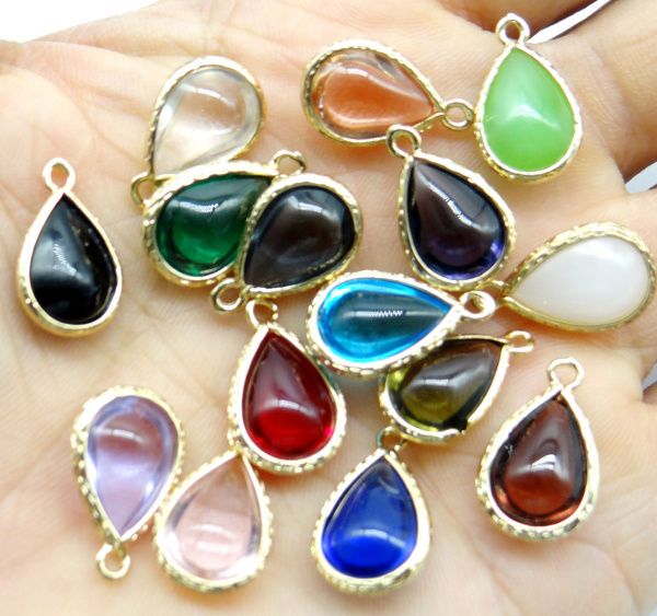 natural stone crystal quartz quartz crystal stone mix charm golden rim teardrop pendants for diy jewelry making necklace 10pcs, Silver
natural stone crystal quartz quartz crystal stone mix charm golden rim teardrop pendants for diy jewelry making necklace 10pcs, Silver
