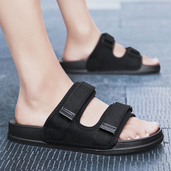 men sandals outdoor beach summer slippers male shoes flat lightweight casual sandals breathable comfort shoes zapatillas hombre, Black
men sandals outdoor beach summer slippers male shoes flat lightweight casual sandals breathable comfort shoes zapatillas hombre, Black