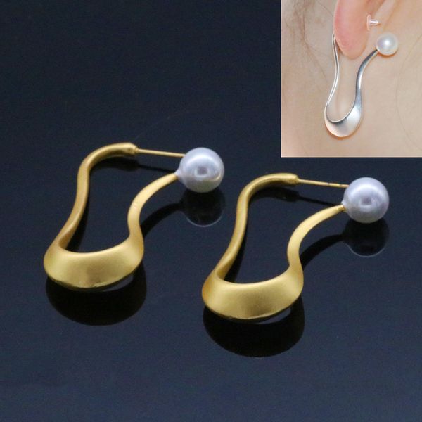ywospx elegant pearl brincos gold silver hoop earrings for women fashion jewelry wedding statement boho earings accessories, Golden
ywospx elegant pearl brincos gold silver hoop earrings for women fashion jewelry wedding statement boho earings accessories, Golden