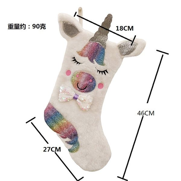 unicorn christmas stocking for children christmas gift bag candy bags xmas tree ornament hanging pendant socks christmas decoration
unicorn christmas stocking for children christmas gift bag candy bags xmas tree ornament hanging pendant socks christmas decoration
