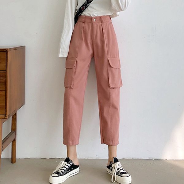 lguc.h fashion 7/8 jeans woman 2020 denim overalls high waist women jeans loose casual streetwear cargo pants unique pink black, Blue
lguc.h fashion 7/8 jeans woman 2020 denim overalls high waist women jeans loose casual streetwear cargo pants unique pink black, Blue