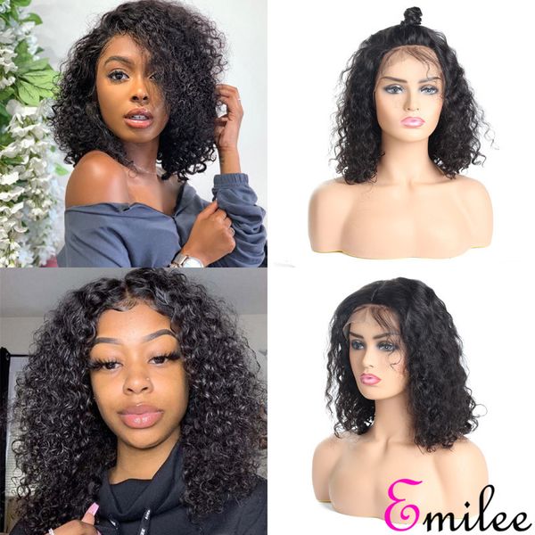 emilee 14" short bob curly wigs indian remy half lace curly hair wigs for black women pre plucked with baby hair, Black;brown
emilee 14" short bob curly wigs indian remy half lace curly hair wigs for black women pre plucked with baby hair, Black;brown