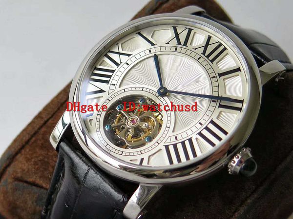 bl factory 46mm tourbillon mens watches stainless steel wristwatches sapphire waterproof swiss automatic mechanical transparent case back, Slivery;brown
bl factory 46mm tourbillon mens watches stainless steel wristwatches sapphire waterproof swiss automatic mechanical transparent case back, Slivery;brown