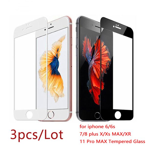 3 шт полное покрытие закаленного стекла для iphone 11 pro защита max x xs xr screen protector glass on для iphone 6 6s 7 8 plus film
3 шт полное покрытие закаленного стекла для iphone 11 pro защита max x xs xr screen protector glass on для iphone 6 6s 7 8 plus film