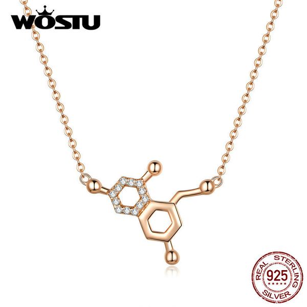 wostu fashion 925 sterling silver love dopamine necklace noble golden color necklace for women fine jewelry cqn361
wostu fashion 925 sterling silver love dopamine necklace noble golden color necklace for women fine jewelry cqn361