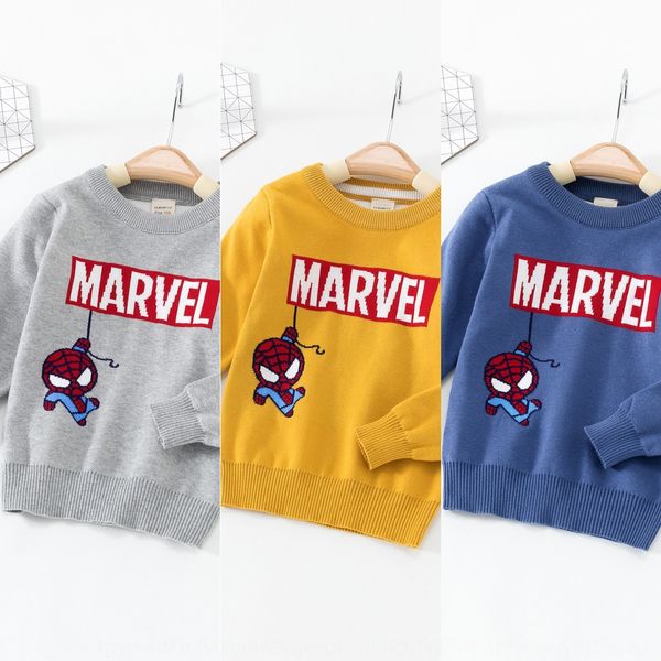 2019 spider-man boy's baby clothing 2019 children's spider-man boy's children's clothing sweater baby sweater, Blue
2019 spider-man boy's baby clothing 2019 children's spider-man boy's children's clothing sweater baby sweater, Blue