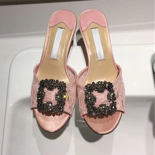 women summer slippers 2020 crystal high heels shoes lace lady slippers leather beach sandals slides shoes, Black
women summer slippers 2020 crystal high heels shoes lace lady slippers leather beach sandals slides shoes, Black