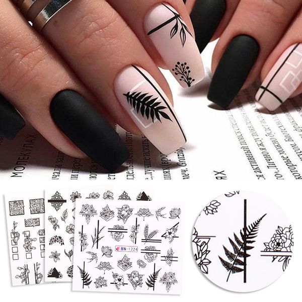 stickers & decals floral print nail water sakura daisy flower design transfer sliders art wraps decoration diy tips accessory, Black
stickers & decals floral print nail water sakura daisy flower design transfer sliders art wraps decoration diy tips accessory, Black