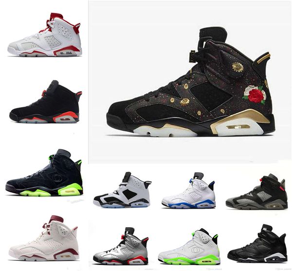 bred 6 6s mens jumpmen basketball shoes 3m reflective flint sport blue black cat chrome men sneakers designer trainers, White;red
bred 6 6s mens jumpmen basketball shoes 3m reflective flint sport blue black cat chrome men sneakers designer trainers, White;red