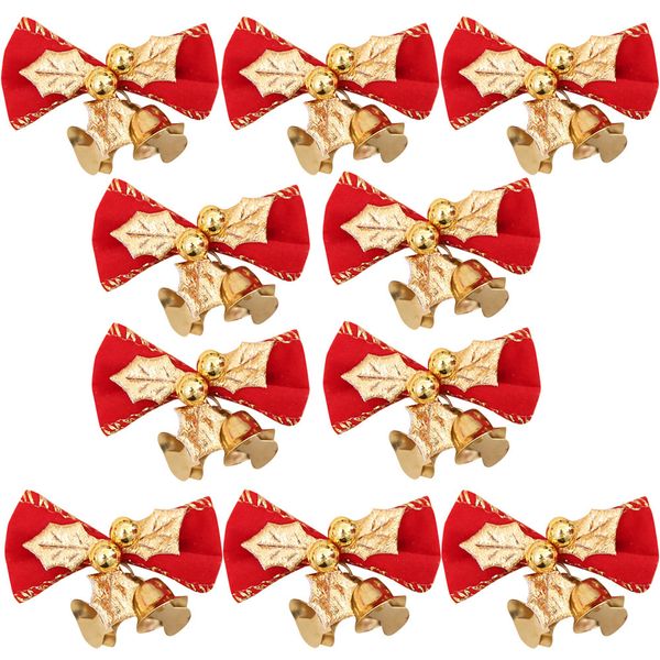 christmas bells 10pcs christmas tree decorations xmas bowknot bell party garden wedding ornament d91011
christmas bells 10pcs christmas tree decorations xmas bowknot bell party garden wedding ornament d91011