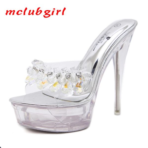 mclubgirl women crystal uper high-heeled sandals glass drill crystal stiletto slippers waterproof platform non-slip lfd-88199-55, Black
mclubgirl women crystal uper high-heeled sandals glass drill crystal stiletto slippers waterproof platform non-slip lfd-88199-55, Black
