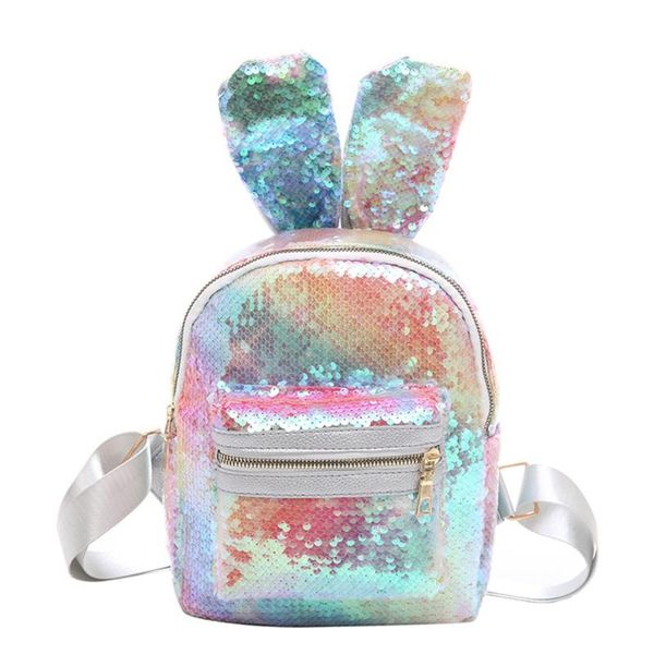 trend sequins ears children's bag rotro backpack cute printing bag schoolbag hit color multi-function small #r20
trend sequins ears children's bag rotro backpack cute printing bag schoolbag hit color multi-function small #r20