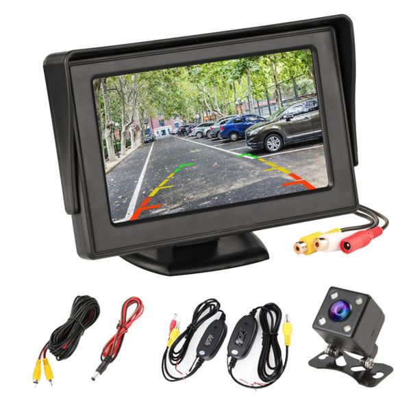 lcd hd 4.3 '' rear view rear view camera monitor with rear view camera and 2.4g wireless transceiver
lcd hd 4.3 '' rear view rear view camera monitor with rear view camera and 2.4g wireless transceiver