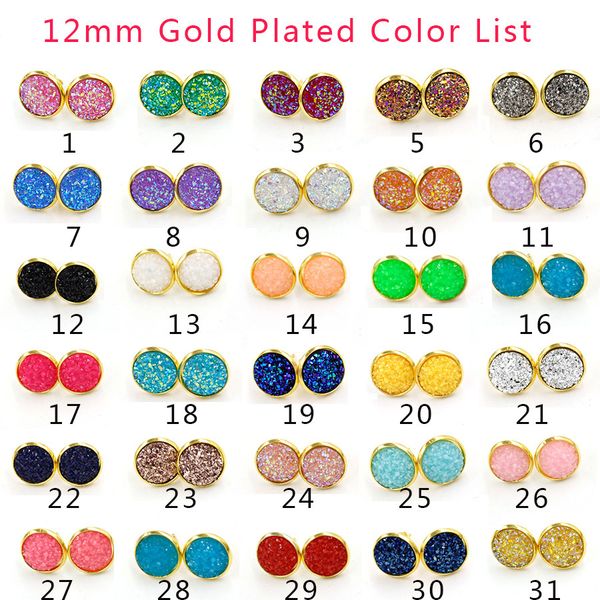 30 цвет роскошные druzy серьги стержня bling круглая форма сердца смолы камень мотаться золото серебряные серьги для женщин дамы ювелирные и, Golden;silver
30 цвет роскошные druzy серьги стержня bling круглая форма сердца смолы камень мотаться золото серебряные серьги для женщин дамы ювелирные и, Golden;silver