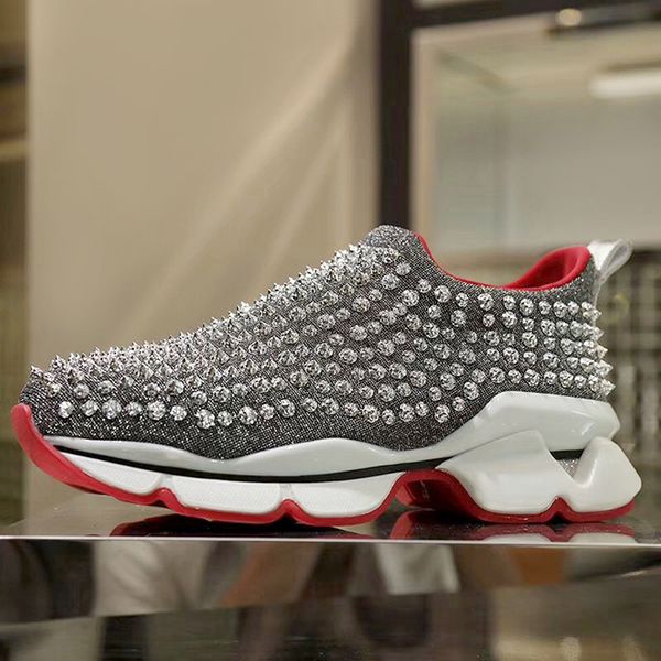 sports shoeschanel 2019 trend gray british studded spikes flats casual shoes shoes luxury mens womens party lovers leather sneakers, Black
sports shoeschanel 2019 trend gray british studded spikes flats casual shoes shoes luxury mens womens party lovers leather sneakers, Black