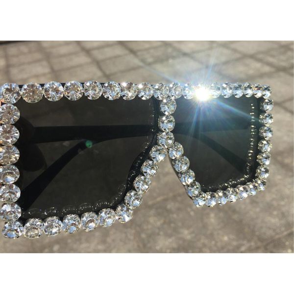 big frame square diamond sunglasses women men vintage oversized 2019 sunglasses female male party crystal shades nx, White;black
big frame square diamond sunglasses women men vintage oversized 2019 sunglasses female male party crystal shades nx, White;black