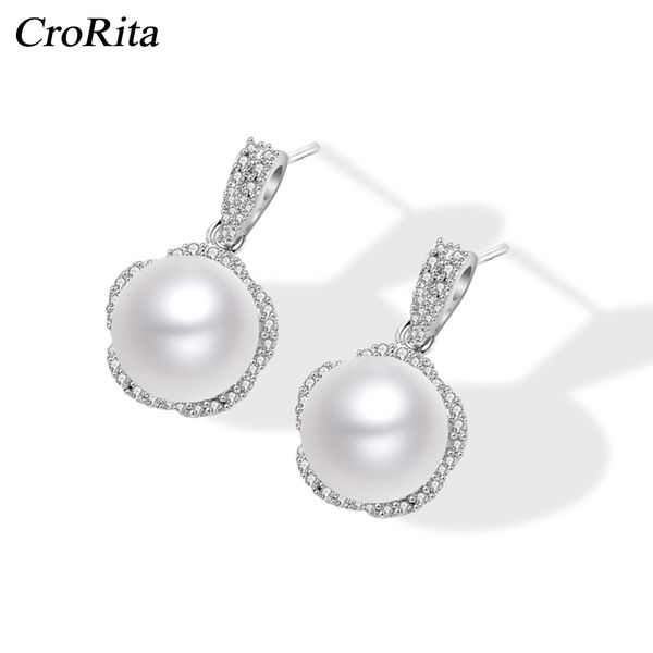 crorita 925 silver needle pearl ear stud earrings for women jewelry round sparkling zircon earring 2020 new, Golden;silver
crorita 925 silver needle pearl ear stud earrings for women jewelry round sparkling zircon earring 2020 new, Golden;silver