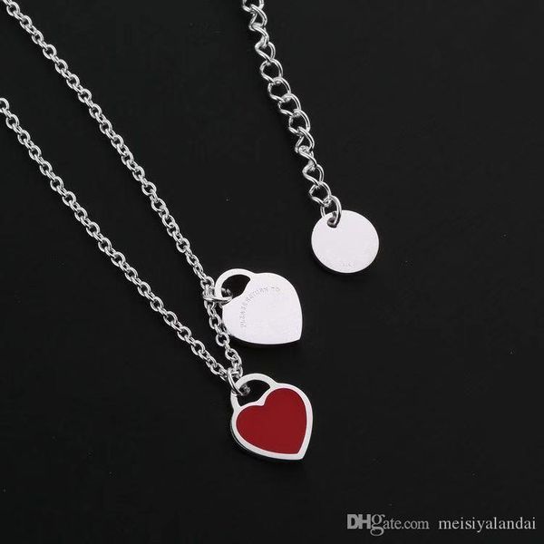 2019 luxury designer jewelry women necklace blue green pink red double heart necklace custom name necklace silver chains
2019 luxury designer jewelry women necklace blue green pink red double heart necklace custom name necklace silver chains
