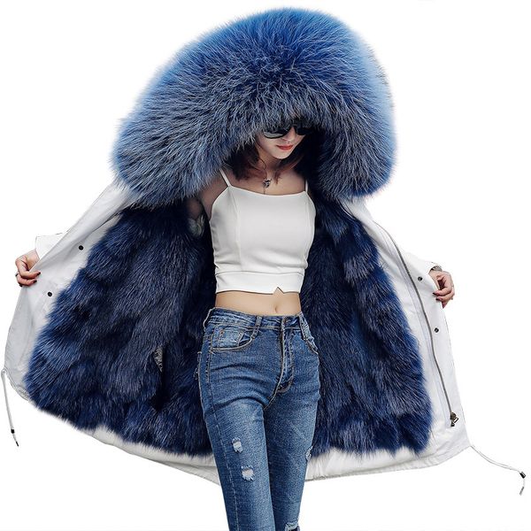 real fox fur coat female fur jacket winter parkas hooded womens outerwear overcoat snow wear plus size white new fashion, Black
real fox fur coat female fur jacket winter parkas hooded womens outerwear overcoat snow wear plus size white new fashion, Black