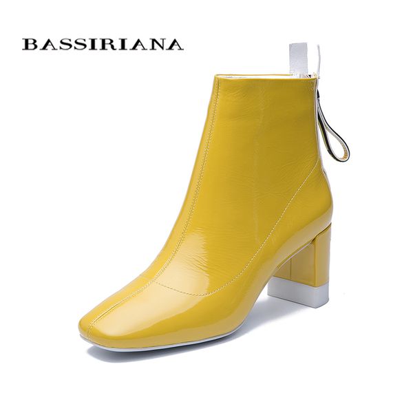 bassiriana / 2020 новые женские кожаные туфли кожаные туфли на высоком каблуке ярко-желтые лакированные сапоги, Black
bassiriana / 2020 новые женские кожаные туфли кожаные туфли на высоком каблуке ярко-желтые лакированные сапоги, Black