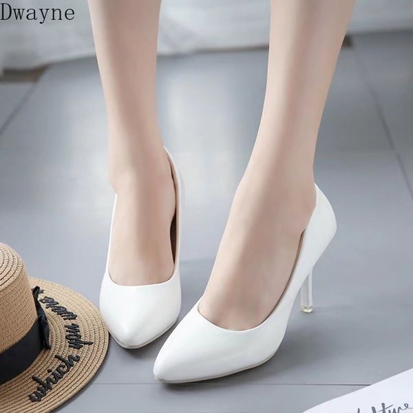 white round head high heels thin heels elegant single shoes pumps professional women's shoes large size work 41,42,43, Black
white round head high heels thin heels elegant single shoes pumps professional women's shoes large size work 41,42,43, Black