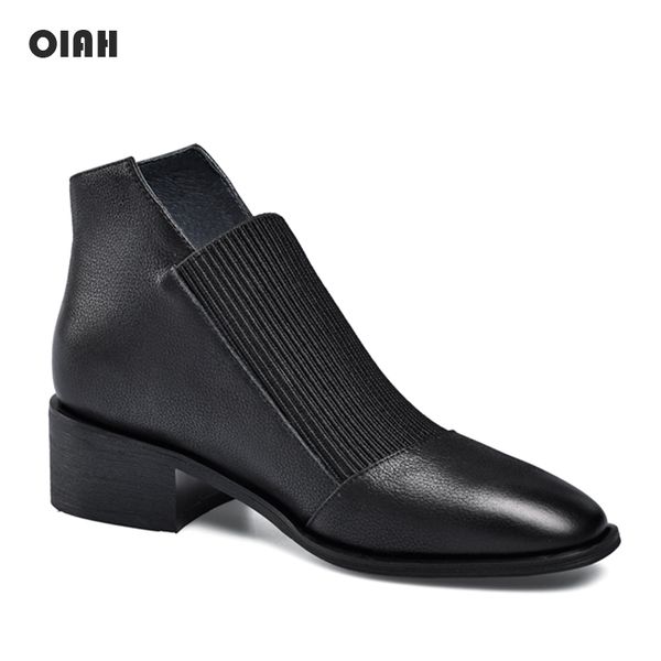 2020 spring shoes brand concise ankle boots popular boots solid classic oxford pointed toe slip on soft genuine leather, Black
2020 spring shoes brand concise ankle boots popular boots solid classic oxford pointed toe slip on soft genuine leather, Black
