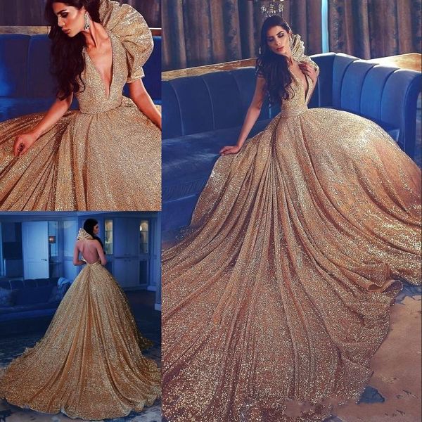 sparkly golden sequins evening dresses deep v-neck backless stunning red carpet dress custom made celebrity prom gowns, Black;red
sparkly golden sequins evening dresses deep v-neck backless stunning red carpet dress custom made celebrity prom gowns, Black;red