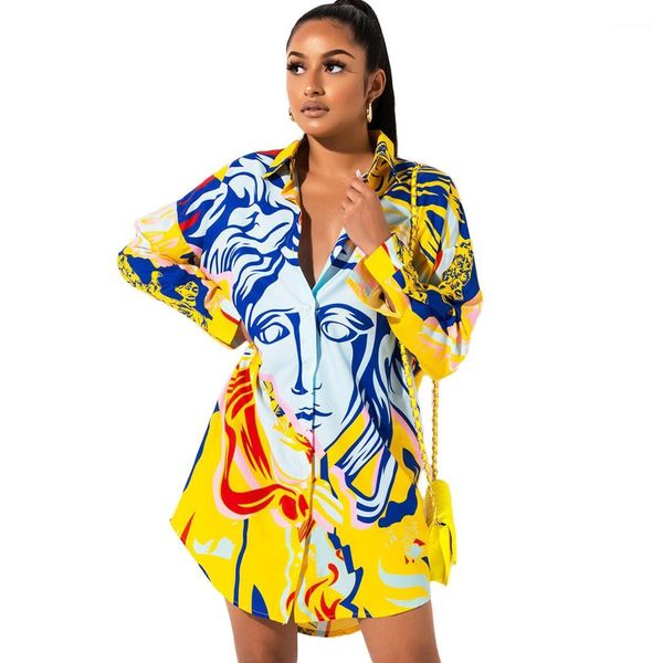 breasted casual loose dresses vestidoes autumn 20ss women designer shirt dress luxury floral printed single, Black;gray
breasted casual loose dresses vestidoes autumn 20ss women designer shirt dress luxury floral printed single, Black;gray